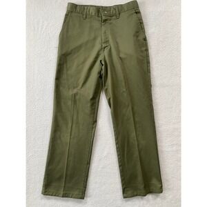 Boy Scouts of America Uniform Pants Kids Size 16 Green Official BSA Trousers